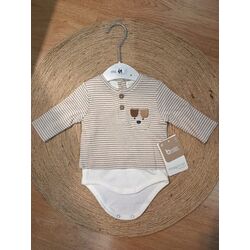 2728 BODY CAMISETA MAYORAL. ROPA PARA BEBES ,PREMAMA Y COLEGIAL - DE 0 5 AÑOS INVIERNO RECIEN NACIDO 0-1M 50CM . TALLAS 1M. 