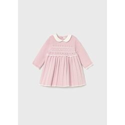 2804 VESTIDO TRICOT MAYORAL. ROPA PARA BEBES ,PREMAMA Y COLEGIAL - DE 0 5 AÑOS INVIERNO RECIEN NACIDO 0-1M 50CM . Color Rosa.
