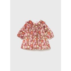 2822 VESTIDO TERCIOPELO ESTAMPADO MAYORAL. ROPA PARA BEBES ,PREMAMA Y COLEGIAL - DE 0 5 AÑOS INVIERNO RECIEN NACIDO 0-1M 50CM .