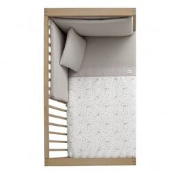 55212 Juego de dos piezas colcha cuna y protector  abeto beige de 60 x 120 Cambrass. MOBILIARIO Y DECORACION PARA BEBE - ROPA