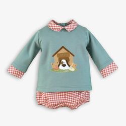 38003723 CONJUNTO BEBE NIÑO MIRANDA. ROPA PARA BEBES ,PREMAMA Y COLEGIAL - DE 0 5 AÑOS INVIERNO Conjuntos Ranita NIÑA . TALLAS