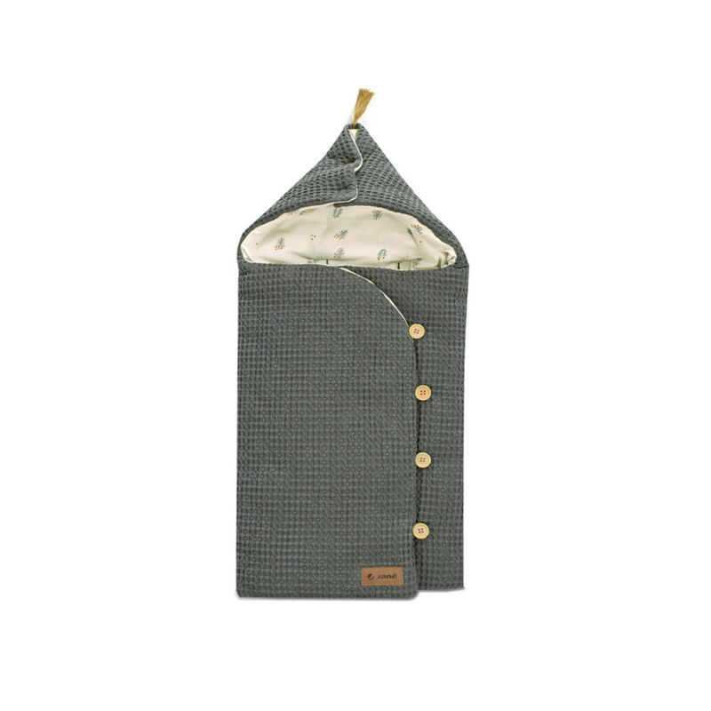 80494 U65 SACO DE CAPAZO CON CAPUCHA IRIS JANE Saco Mims +. COCHECITOS-CARRICOCHES PARA BEBE SACOS Y TEXTILES DE SOBRE PUNTO