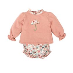 43653 CONJUNTO BEBE FELPA HORIZONTE BABIDU. ROPA PARA BEBES ,PREMAMA Y COLEGIAL - DE 0 5 AÑOS INVIERNO Conjuntos Ranita . TALLAS
