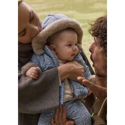 2404 CHAQUETON REVERSIBLE MAYORAL. ROPA PARA BEBES ,PREMAMA Y COLEGIAL - DE 0 5 AÑOS INVIERNO RECIEN NACIDO 0-1M 50CM . Color