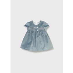 2816 VESTIDO TERCIOPELO M/C MAYORAL. ROPA PARA BEBES ,PREMAMA Y COLEGIAL - DE 0 5 AÑOS INVIERNO RECIEN NACIDO 0-1M 50CM . Color