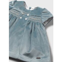 2816 VESTIDO TERCIOPELO M/C MAYORAL. ROPA PARA BEBES ,PREMAMA Y COLEGIAL - DE 0 5 AÑOS INVIERNO RECIEN NACIDO 0-1M 50CM . Color