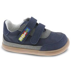 2214820 ZAPATO BAREFOOD VELCRO AZUL MARINO BEPPI. ZAPATOS PARA BEBE - CALZADO NIÑO NIÑA Playeros BAREFOOT . CALZADO 20.