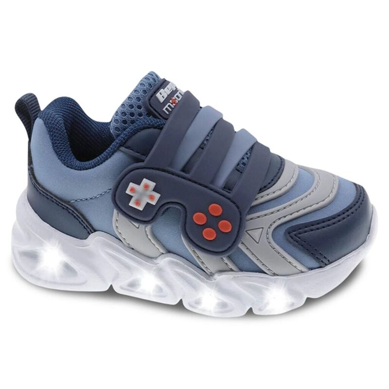 2214870 PLAYERO DE LUCES AZUL MARINO CON DOBLE VELCRO Y MANDOS EN LOS LATERALES BEPPI. ZAPATOS PARA BEBE - CALZADO NIÑO Playeros 2214870 PLAYERO DE LUCES AZUL MARINO CON DOBLE VELCRO Y MANDOS EN LOS LATERALES BEPPI. ZAPATOS PARA BEBE - CALZADO NIÑO Playeros