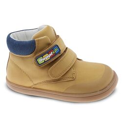 2214940 BOTAS VELCRO BAREFOOD CAMEL BEPPI. ZAPATOS PARA BEBE - CALZADO NIÑO Botas BAREFOOT NIÑA . CALZADO 20. 