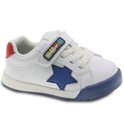 2217130 ZAPATO BAREFOOD VELCRO BLANCO AZUL MARINO BEPPI. ZAPATOS PARA BEBE - CALZADO NIÑA Playeros BAREFOOT NIÑO . CALZADO 20.