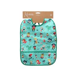BABERO IMPERMEABLE VERDE KIOKIDS. PUERICULTURA Y COMPLEMENTOS PARA BEBES - COMIDA BABEROS . Color Verde. 