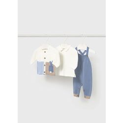 2617 CONJUNTO PETO 3 PIEZAS RECIEN NACIDO. ROPA PARA BEBES ,PREMAMA Y COLEGIAL - DE 0 5 AÑOS INVIERNO RECIEN NACIDO 0-1M 50CM .