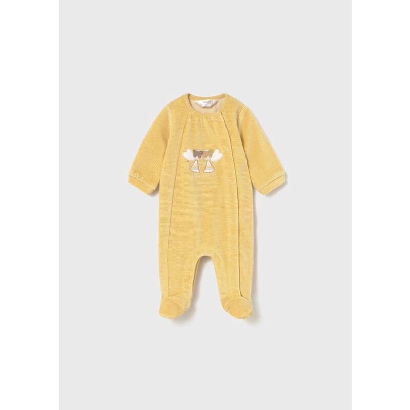 2704 Pelele tundosado recién nacida. ROPA PARA BEBES ,PREMAMA Y COLEGIAL - DE 0 5 AÑOS INVIERNO RECIEN NACIDO 0-1M 50CM . Color