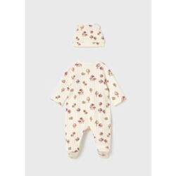 2705 Pelele con gorro orejitas recién nacida. ROPA PARA BEBES ,PREMAMA Y COLEGIAL - DE 0 5 AÑOS INVIERNO RECIEN NACIDO 0-1M 50CM