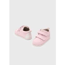 42591 Botín respetuoso velcros Rosa BAREFOOT  mayoral. ZAPATOS PARA BEBE - CALZADO NIÑO NIÑA BAREFOOT . CALZADO 19.  42591 Botín respetuoso velcros Rosa BAREFOOT  mayoral. ZAPATOS PARA BEBE - CALZADO NIÑO NIÑA BAREFOOT . CALZADO 19.