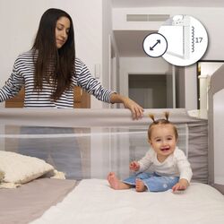 3035 Barrera de cama bebe Tall plus 90CM MS. PUERICULTURA Y COMPLEMENTOS PARA BEBES - VIAJE ACCESORIOS DE SEGURIDAD CASA EL .