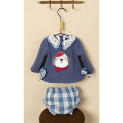 25610 VESTIDO POMPIDOU BASMARTI. ROPA PARA BEBES ,PREMAMA Y COLEGIAL - DE 0 5 AÑOS INFANTIL VERANO NIÑA Vestidos INVIERNO .