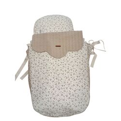 72CA--INES P COLCHA CAPAZO MULTIPOSICIONAL col. INES UZTURRE. COCHECITOS-CARRICOCHES PARA BEBE SACOS Y TEXTILES DE CAPAZO SOBRE