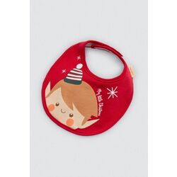 25616 Babero bebé pack de dos navidad  Isabel Mora. PUERICULTURA Y COMPLEMENTOS PARA BEBES - COMIDA BABEROS . Color Rojo. 