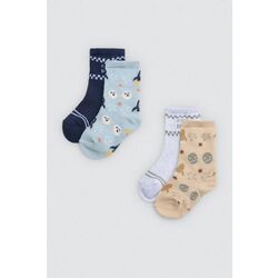 52867 Calcetín bebé pack de dos Isabel Mora. ROPA PARA BEBES ,PREMAMA Y COLEGIAL - DE 0 5 AÑOS INTERIOR LEOTARDOS CALCETINES .