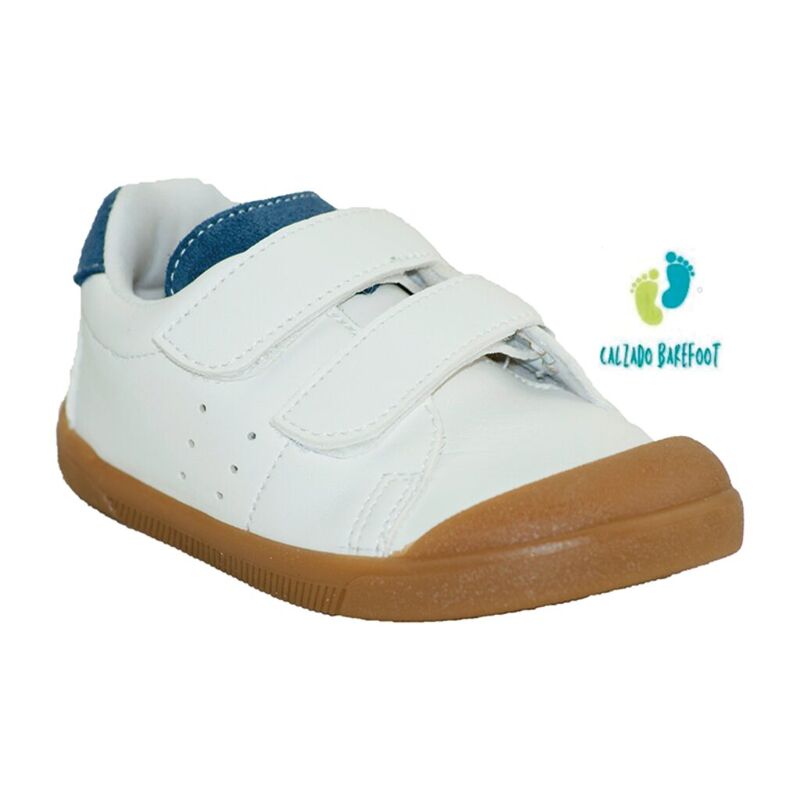 140 PLAYERO BAREFOOT FLOSSY STYLE 2 VELCROS   MOTESA. ZAPATOS PARA BEBE - CALZADO NIÑO NIÑA Playeros BAREFOOT . CALZADO 22.