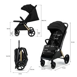 Silla de paseo ligera LOOM KINDERCKRAFT. COCHECITOS-CARRICOCHES PARA BEBE SILLAS DE PASEO . Color Negro. 