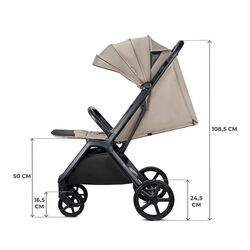 Silla de paseo ligera LOOM KINDERCKRAFT. COCHECITOS-CARRICOCHES PARA BEBE SILLAS DE PASEO . Color Beige. 