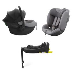 ENDURA SAFE Modular System KINDERCKRAFT. SILLAS DE AUTO PARA BEBE - Grupo 40-105 CM R129 0+ (40 75 ) 76 135cm I-SIZE 15 meses