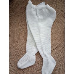 J6223 POLAINA LIN CRUDO JULIANA. ROPA PARA BEBES ,PREMAMA Y COLEGIAL - DE 0 5 AÑOS INVIERNO Polainas . TALLAS 1M. 