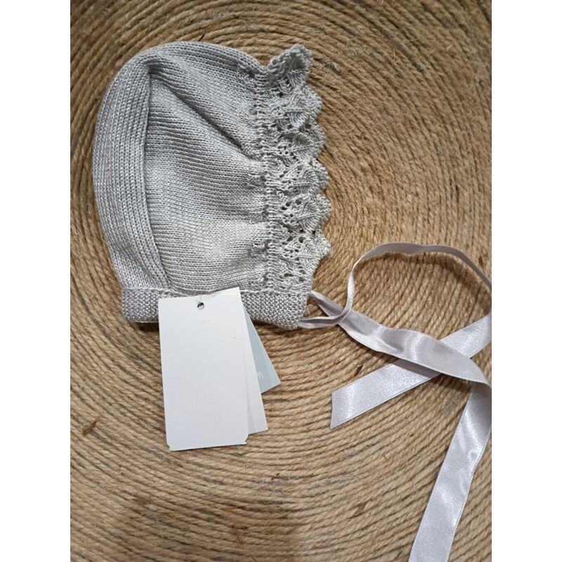 Capota nature G 018 GRIS Mac ilusión. ROPA PARA BEBES ,PREMAMA Y COLEGIAL - DE 0 5 AÑOS INVIERNO GORROS BUFANDAS GUANTES