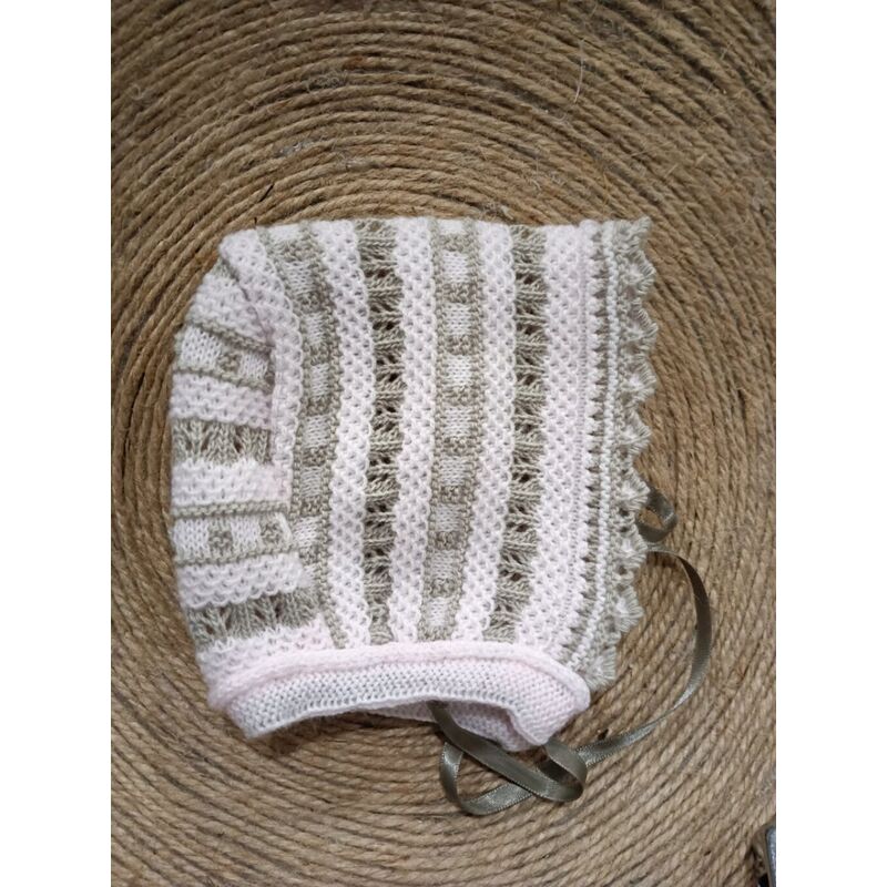 CAPOTA ROSA CON CAMEL. ROPA PARA BEBES ,PREMAMA Y COLEGIAL - DE 0 5 AÑOS INVIERNO GORROS BUFANDAS GUANTES COMPLEMENTOS . TALLAS