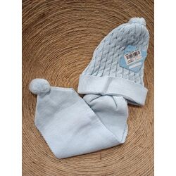 023AM-854 GORRO BUFANDA TALLA UNICA SARDON. ROPA PARA BEBES ,PREMAMA Y COLEGIAL - DE 0 5 AÑOS INVIERNO GORROS BUFANDAS GUANTES