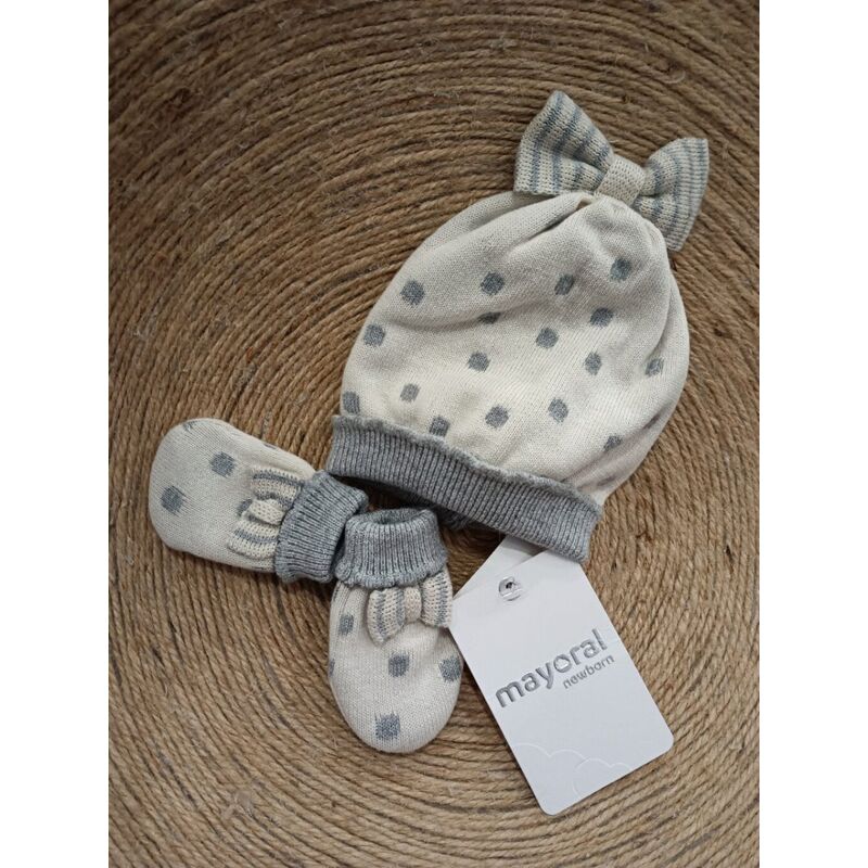 9178 GORRO CON MANOPLAS MAYORAL. ROPA PARA BEBES ,PREMAMA Y COLEGIAL - DE 0 5 AÑOS INVIERNO GORROS BUFANDAS GUANTES COMPLEMENTOS