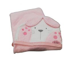 541 CAPA BAÑO CONEJO ROSA GARVEL. PUERICULTURA Y COMPLEMENTOS PARA BEBES - BAÑO TOALLAS CAPAS DE . Color Rosa. 