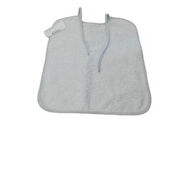 BABERO DE ALGODON DE ATAR TODO RIZO GARVEL. PUERICULTURA Y COMPLEMENTOS PARA BEBES - COMIDA BABEROS . Color GRIS . 