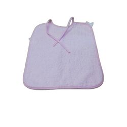 BABERO DE ALGODON DE ATAR TODO RIZO GARVEL. PUERICULTURA Y COMPLEMENTOS PARA BEBES - COMIDA BABEROS . Color Rosa. 