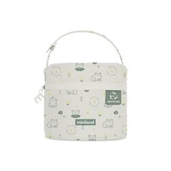 89549 Herméticos y bolsa isotérmica ecoSquare frog Miniland. PUERICULTURA Y COMPLEMENTOS PARA BEBES - COMIDA TERMOS RECIPIENTES