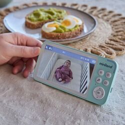 89627 Vigilabebés digimonitor 5" HD Miniland. PUERICULTURA Y COMPLEMENTOS PARA BEBES - SEGURIDAD CASA INTERCOMUNICADORES