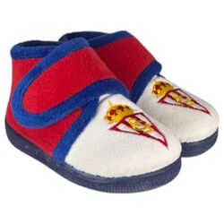 9350 160 Zapatilla de velcro suapel blanco rojo Sporting  Gijón. ZAPATOS PARA BEBE . CALZADO 21. 