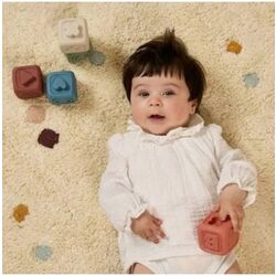 97316 Cubos apilables de goma Miniland. JUGUETES PARA BEBE - APILABLES Y ENCAJABLES . Color 0. 