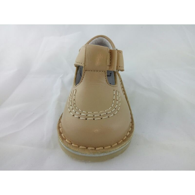PEPITO NAPA 40025 LEON  SHOES. ZAPATOS PARA BEBE - CALZADO NIÑO OUTLET . CALZADO 18. Color CAMEL. 