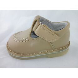 PEPITO NAPA 40025 LEON  SHOES. ZAPATOS PARA BEBE - CALZADO NIÑO OUTLET . CALZADO 18. Color CAMEL. 