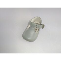 PEUCA A1621 PEPITO GRIS NAPA  PANYNO. ZAPATOS PARA BEBE - CALZADO Peuca de Niño . CALZADO 15. 