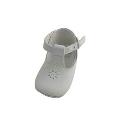 PEUCA Botita napa blanco  50093 Cuquito. ZAPATOS PARA BEBE - CALZADO Peuca de Niño Bautizo . CALZADO 18. Color Blanco. 