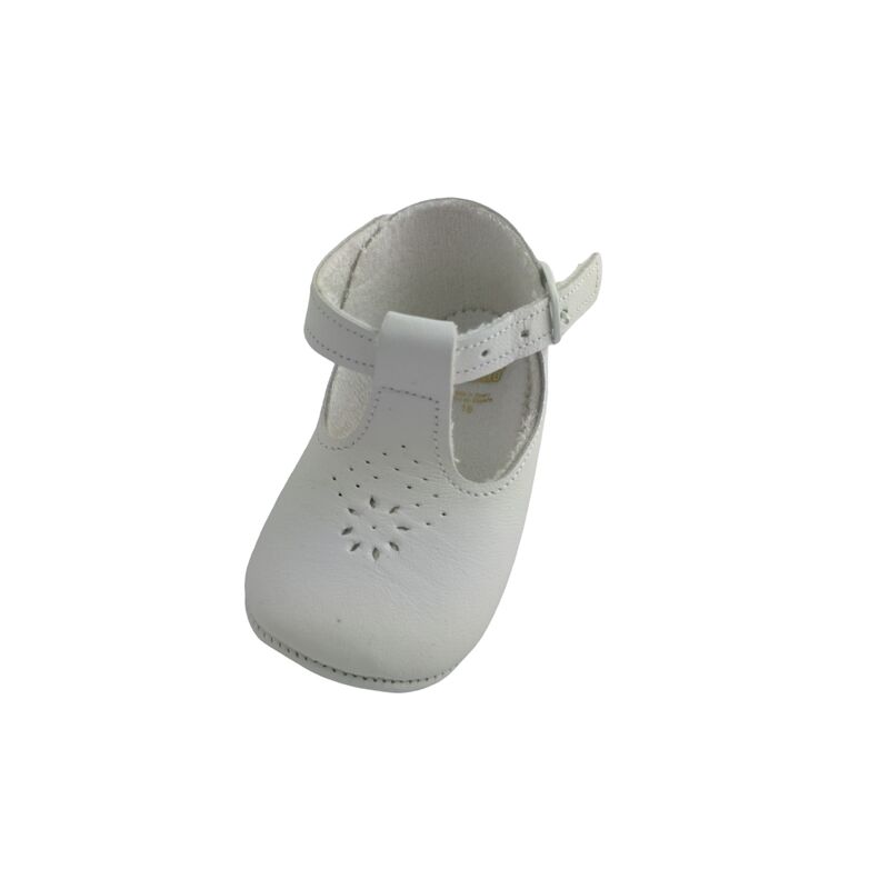PEUCA Botita napa blanco  50093 Cuquito. ZAPATOS PARA BEBE - CALZADO Peuca de Niño Bautizo . CALZADO 18. Color Blanco. 