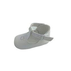 PEUCA Botita napa blanco  50093 Cuquito. ZAPATOS PARA BEBE - CALZADO Peuca de Niño Bautizo . CALZADO 18. Color Blanco. 