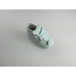 PEUCA PIEL OSITO  AZUL 1126 GIOVI. ZAPATOS PARA BEBE - CALZADO Peuca de Niño invierno ,Bota ,Botas con pelo OUTLET . CALZADO 17.