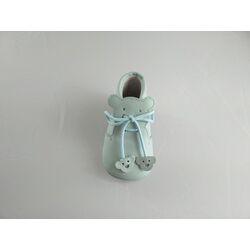 PEUCA PIEL OSITO  AZUL 1126 GIOVI. ZAPATOS PARA BEBE - CALZADO Peuca de Niño invierno ,Bota ,Botas con pelo OUTLET . CALZADO 17.