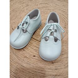 ZAPATO INGLES  903 NAPA GIOVI VERANO. ZAPATOS PARA BEBE - CALZADO NIÑO NIÑA OUTLET . CALZADO 18. Color Azul. 