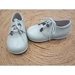 ZAPATO INGLES  903 NAPA GIOVI VERANO. ZAPATOS PARA BEBE - CALZADO NIÑO NIÑA OUTLET . CALZADO 18. Color Azul. 